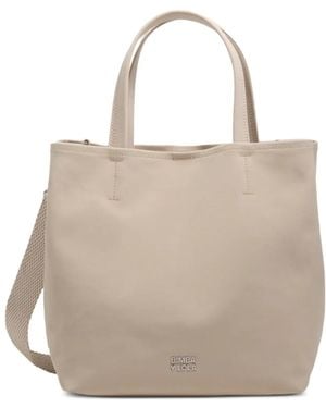 Bimba Y Lola Large Chihuahua Top-Handle Tote Bag - Natural