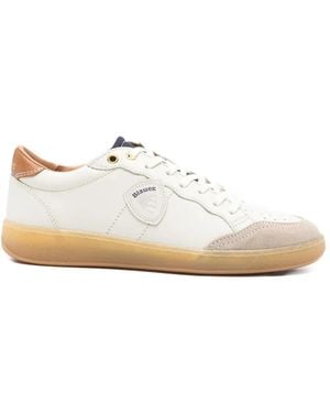 Blauer Murray 21 Leather Sneakers - White