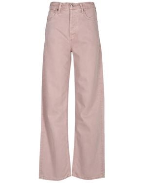 Agolde Ren Wide-Leg Jeans - Pink