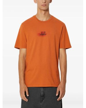 C.P. Company Logo-Print T-Shirt - Orange