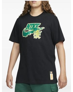 Nike Cherub-Print T-Shirt - Black