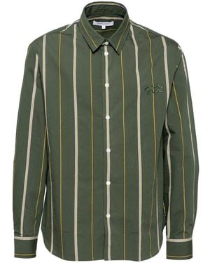 Maison Kitsuné Striped Shirt - Green
