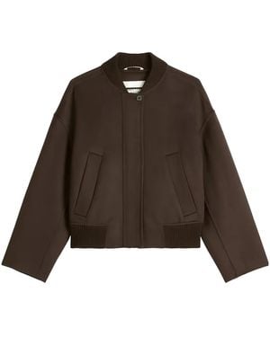 Marc O' Polo Chaqueta bómber con bolsillos - Marrón