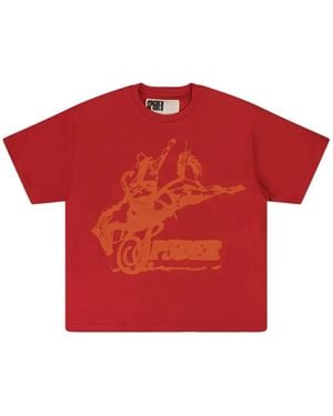 Sp5der Rodeo Hw Short-Sleeve T-Shirt - Red
