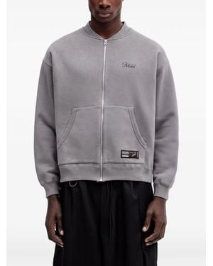Neighborhood Zip-Up Sweatshirt - Grey