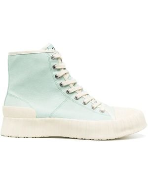 CAMPERLAB Roz High-Top-Sneakers Aus Canvas - Blau