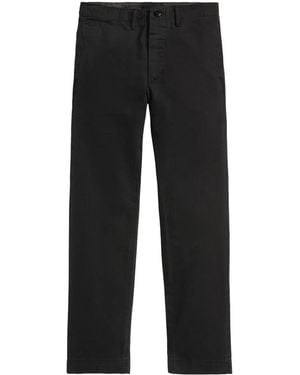 RRL Regular Cotton Pants - Black