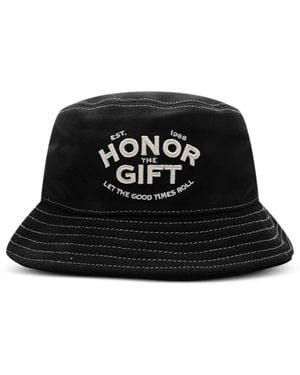 Honor The Gift B-Summer Embroidered Bucket Hat - Black