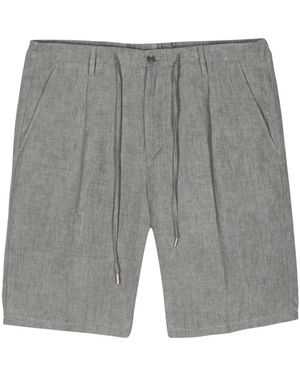 Briglia 1949 Mélange-Effect Bermuda Shorts - Grey