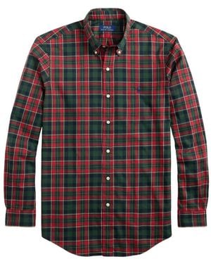 Polo Ralph Lauren Long-Sleeve Plaid Shirt - Gray