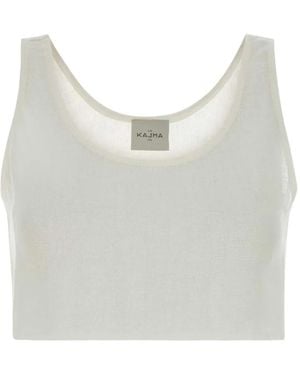 LeKasha Cropped Top - White