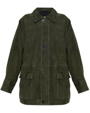 Arma Maeve Suede Jacket - Green