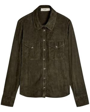 SKIIM Chemise Caroline En Daim - Vert