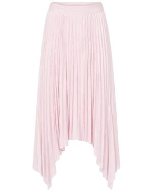 Maria McManus Sheer Pleated Skirt - Pink