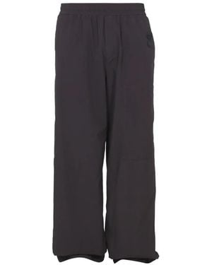 Off-White c/o Virgil Abloh Wide Leg Track Trousers - Blue