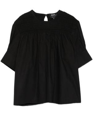 A.P.C. Estelle Bluse - Schwarz