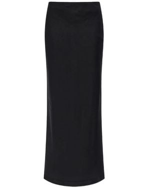 Cult Gaia Zip Maxi Skirt - Black