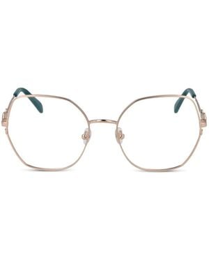 PUCCI Geometric-Frame Glasses - Natural