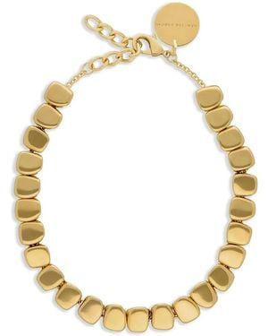 Vanessa Baroni Organic Shape Necklace - Metallic