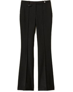 Twinset Flared Trousers - Black