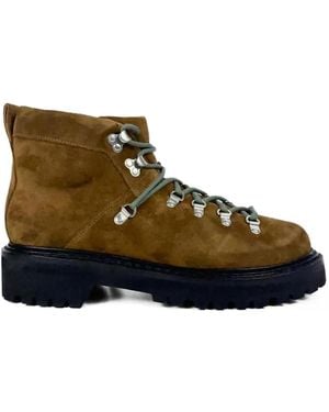 G.H. Bass & Co. Mason Alpine Suede Hiking Boots - Brown