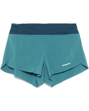 Patagonia Strider Pro ランニングショーツ - ブルー