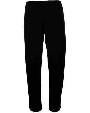 Prada Logo-Plaque Track Trousers - Black