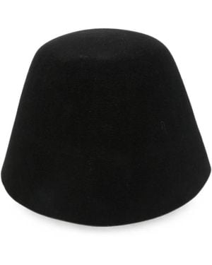 Soeur Felt Cloche Hat - Black