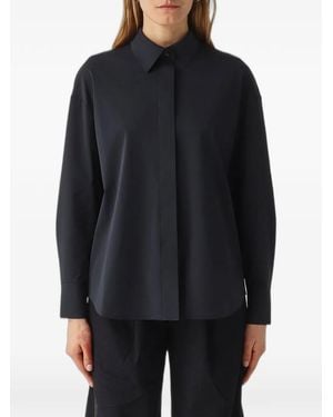 Max Mara Long-Sleeved Shirt - Black