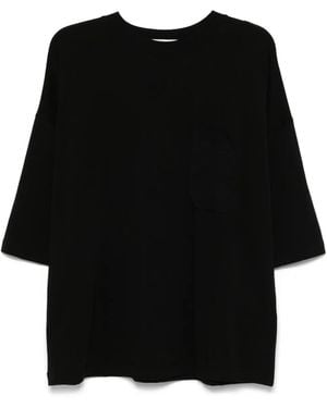 Isabel Benenato コットン Tシャツ - ブラック