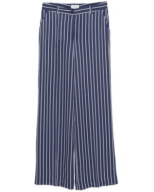 P.A.R.O.S.H. Gestreifte Rigato Hose - Blau