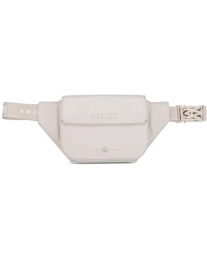 Amiri Ma Leather Belt Bag - White