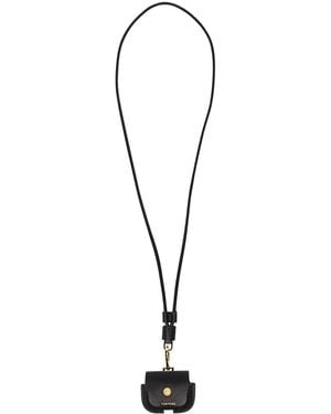 Tom Ford Neck-Strap Airpods Case - Black