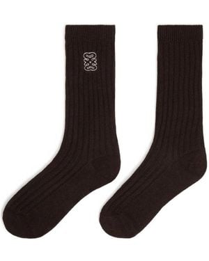 Sandro Socken Mit Strass - Schwarz