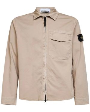 Stone Island 1200015 Overshirt - Natural