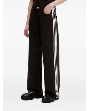 adidas Firebird 3-Stripe Jeans - Black