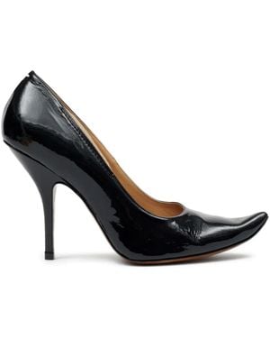 Maison Margiela 100Mm Leather Pumps - Black