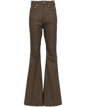 Rick Owens Bolan Bootcut Jeans - Brown