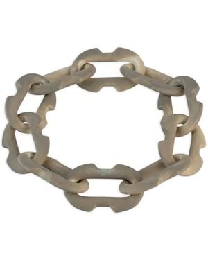 Parts Of 4 Deco-Link Chain Necklace - Metallic