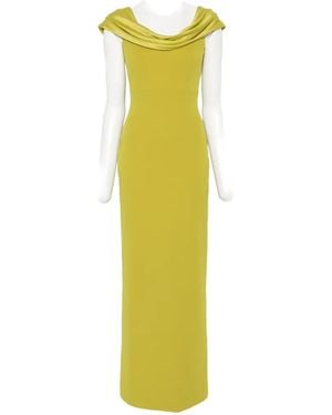 Solace London Adele Maxi Dress - Yellow