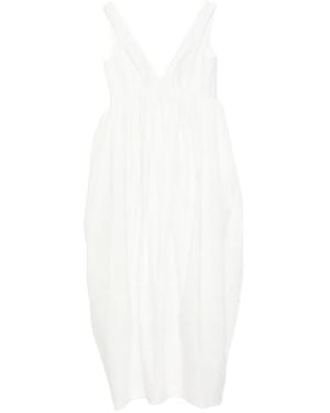Rohe Sculptural Textured Maxi Dress - White