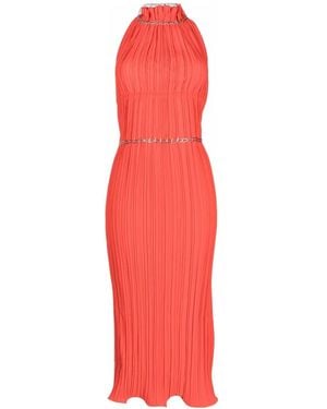 Dion Lee チェーンディテール ドレス - レッド