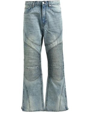 BREATH Fade Biker Jeans - Blue