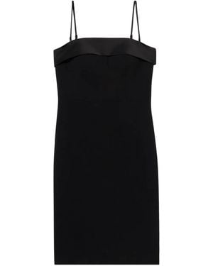 Brooks Brothers Spaghetti-Strap Mini Dress - Black