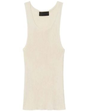 Nili Lotan Scoop-Neck Tank Top - White