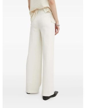 DRYKORN Gestrickte Hose Mit Weitem Bein - Weiß