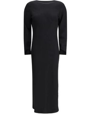 CRI.DA Midikleid mit langen Ärmeln - Schwarz