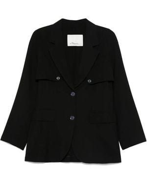 3.1 Phillip Lim Convertible Blazer - Black