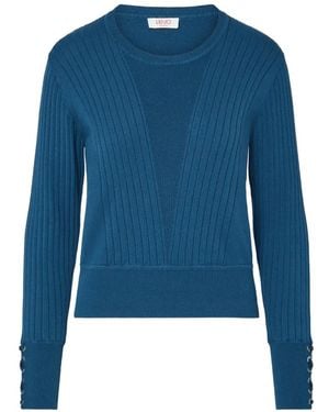 Liu Jo Sweater With Laces - Blue