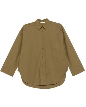 By Malene Birger Derris Cotton Shirt - Green